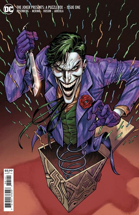 JOKER PRESENTS A PUZZLEBOX #1 (OF 7) INC 1:25 JESUS MERINO CARD STOCK