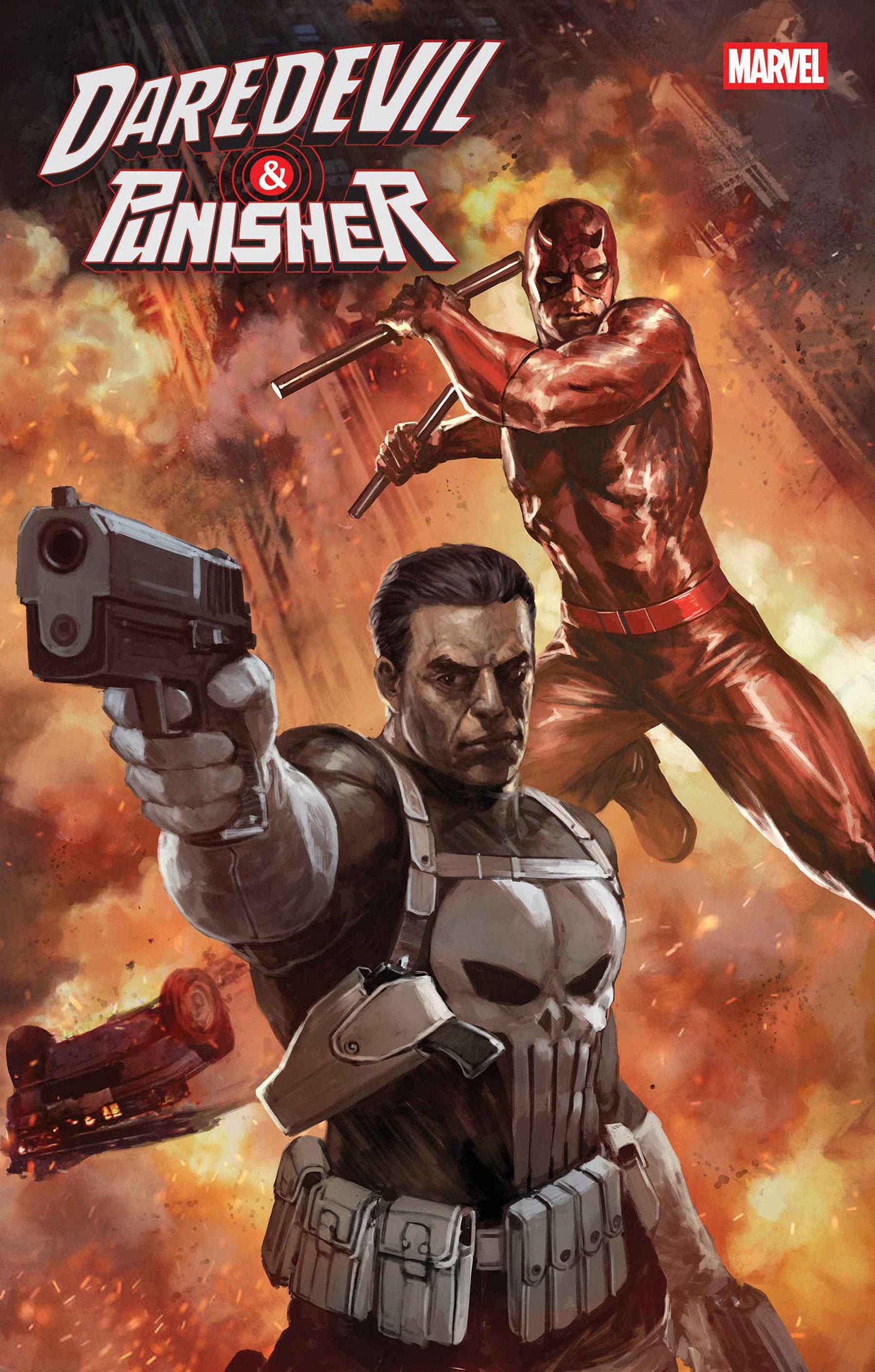 PREORDER: Daredevil Punisher: The Devils Trigger   Infinity Signature w/COA main image 0