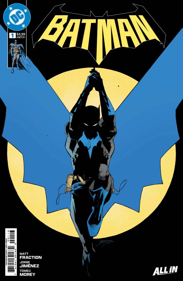 BATMAN #1 THIRD PRINT CVR A JORGE JIMENEZ
