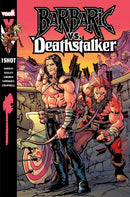 BARBARIC VS DEATHSTALKER (ONE SHOT) CVR A NATHAN GOODEN