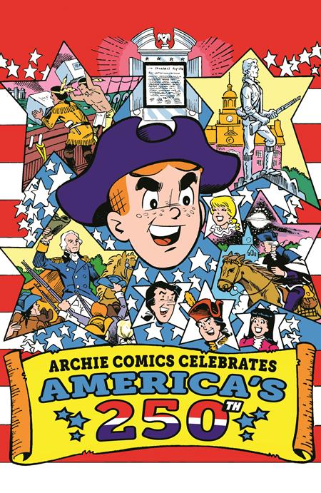 ARCHIE COMICS CELEBRATES AMERICAS 250TH (ONE SHOT) CVR E STAN GOLDBERG ...