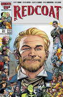 REDCOAT #21 CVR B BRYAN HITCH & BRAD ANDERSON GEIGER #25 ANNIVERSARY VAR
