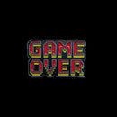 FP ORIGINAL GAMING GAME OVER ENAMEL PIN BADGE
