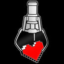 FP ORIGINAL GAMING HEART PRIZE ENAMEL PIN BADGE