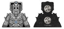 DOCTOR WHO CYBERWARRIOR ENAMEL PIN BADGE