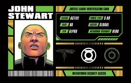 ‍FREE John Stewart Green Lantern CARD (100% off)