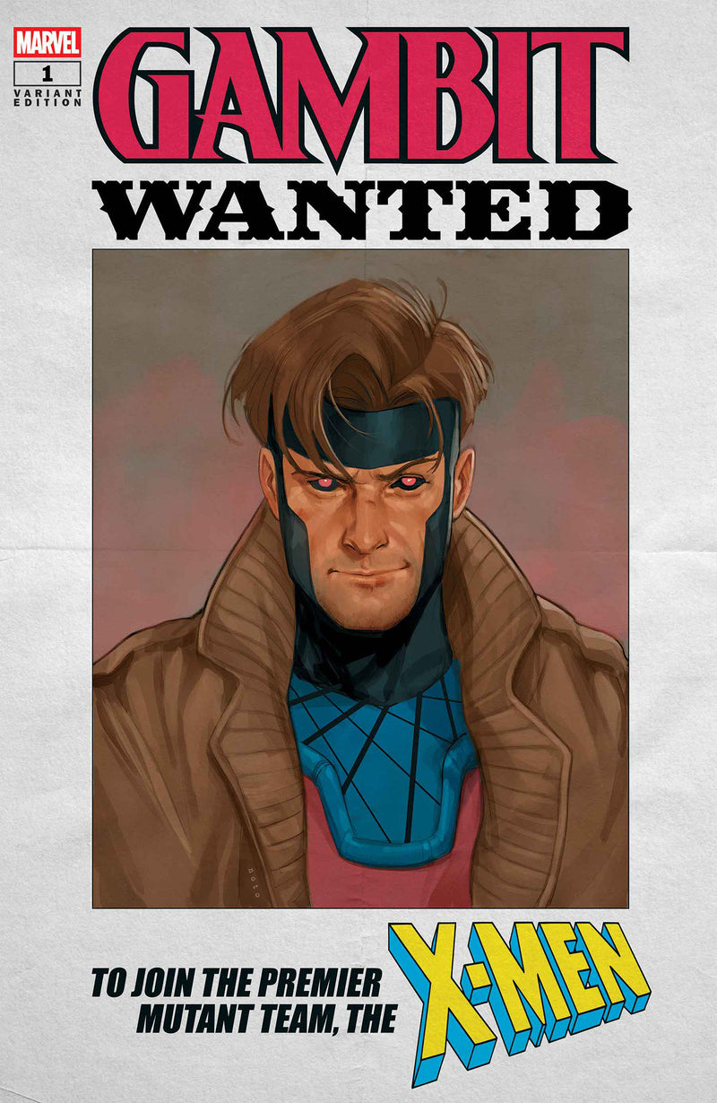 Gambit Signature Color GAMBIT: WANTED #1 PHIL NOTO WANTED VARIANT A