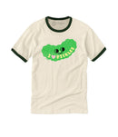 Suzy Ultman: I Heart Pickles Unisex Ringer T-Shirt Small