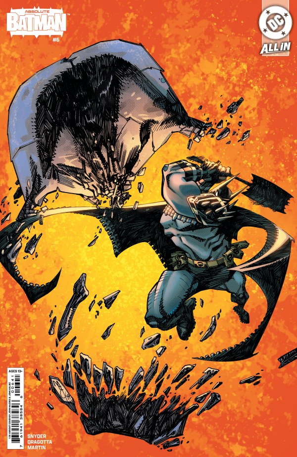 ABSOLUTE BATMAN #6 CVR D INC 1:25 JOHN MCCREA CARD STOCK VAR