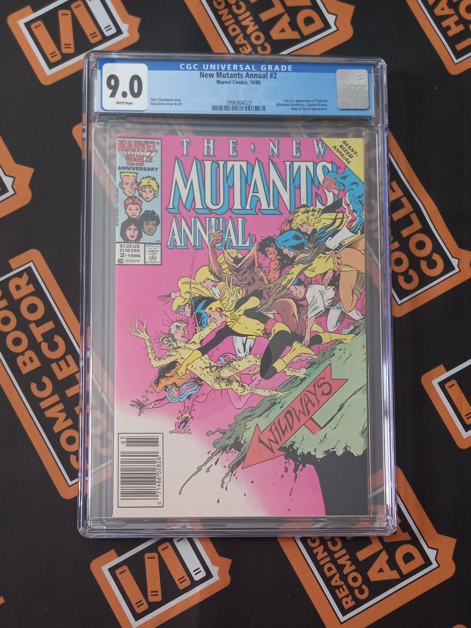 NEW MUTANTS ANNUAL 2 CGC 9.0