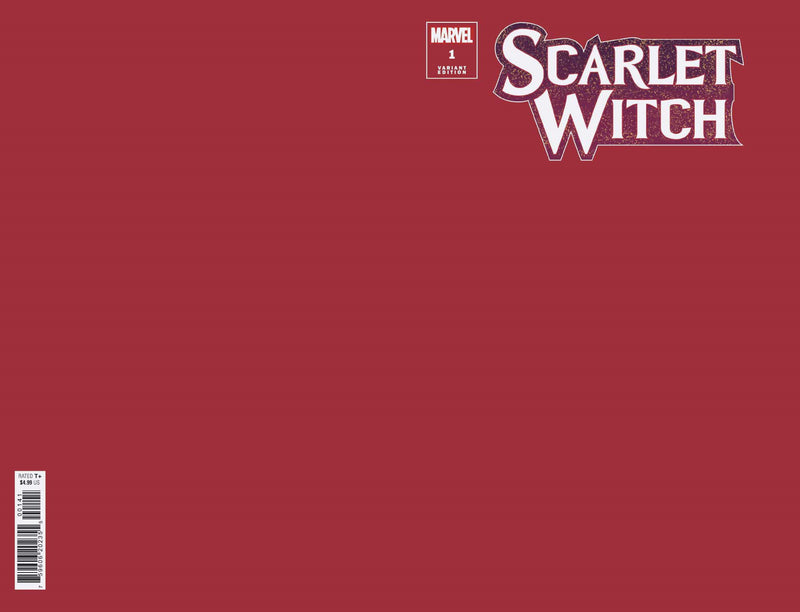 SCARLET WITCH 1 RED BLANK VARIANT